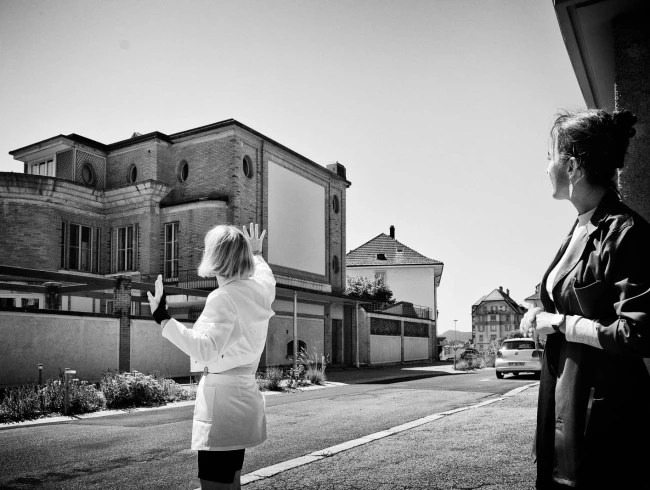 En remontant la rue du Doubs